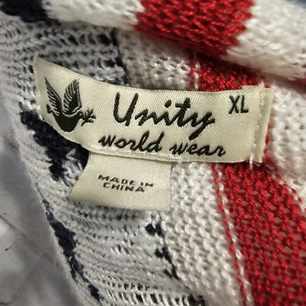 American Flag Knit Vest/Sweater - Picture 8 of 8